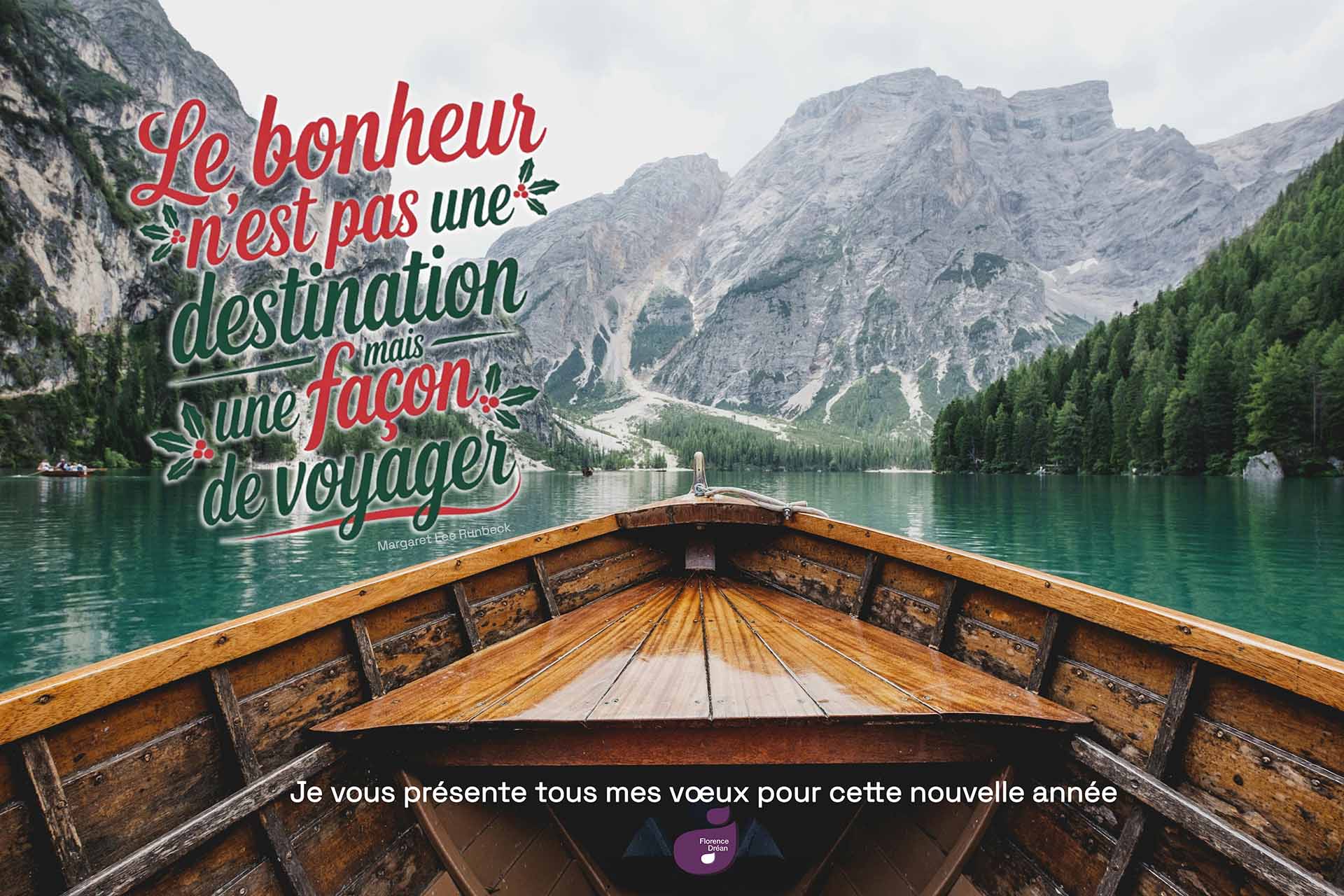 Carte de voeux 2026 - Florence Dréan - Naturopathe