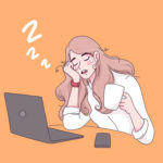Illustration Fatigue persistante - Florence Dréan - Naturopathe Saint Genis Laval